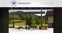 Desktop Screenshot of black-mountain-ranch.at