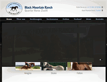 Tablet Screenshot of black-mountain-ranch.at